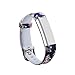 I-SMILE Newest Replacement Wristband with Secure Clasps for Fitbit Alta Only(No Tracker, Replacement Bands Only) (Blue Flowers)