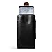 Black Texture Vertical Hip Belt Clip Holster Case Pouch Bag Compatible for Samsung Galaxy Note 9 8 / S9+ S8+ / S8 Active / A6+ A7 A8+ J7 J8 / Apple iPhone 8 7 Plus