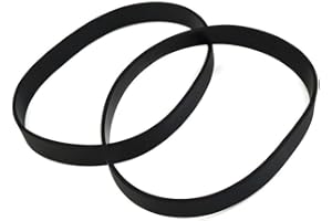 HogarTech 2-Pack Vacuum Cleaner Drive Belts for Hoover UH74100, UH71200, UH71107 & Vac 562932001 (Part #562932001), Rubber Br