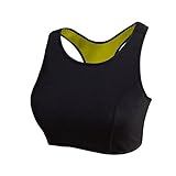 Womens Slimming Pants Hot Thermo Neoprene Sweat Sauna Body Shapers (Black-Vest, 3XL)