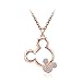 Mall of Style Mickey Jewelry Necklace and Earrings Set - Trendy Character Jewelry for Teenage Girls