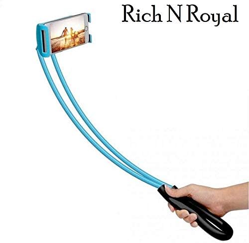 Rich N Royal Multipurpose Lazy Hanging Neck Hands-Free Mobile Holder (Multicolour)