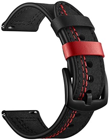 for Huawei Watch GT 22mm Band,Replacement 22mm Premium Leather Watch Band Quick Release Strap Band Bracelet Adjustable Wristband for Huawei Watch GT 22mm Band Women Men