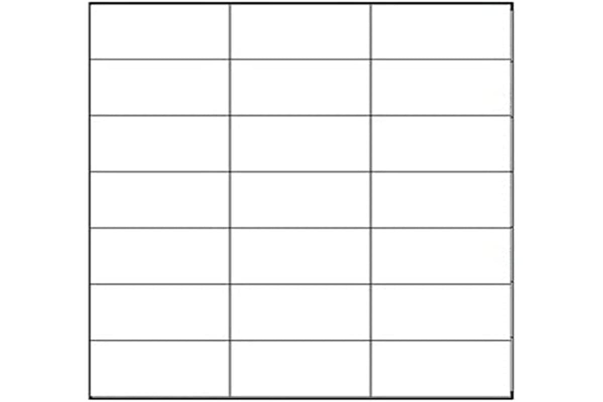 Markin 210C521 White Labels