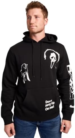 Amazon.com: Bioworld Ghostface Men's Full-Zip Cosplay Hoodie