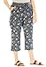 Women's Plus Size Convertible-Length Cotton Cargo Capri Pants