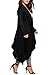 Opino Womens Long Sleeve Asymmetric Drape Open Front Cardigan Sweater Plus Size
