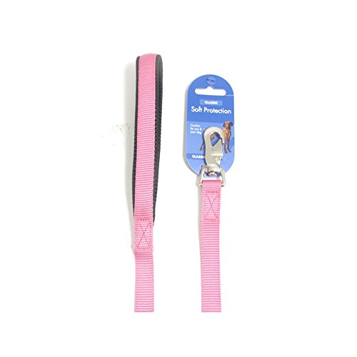 Rosewood Classic Soft Protection Lead, 5/8 x 40-inch, Pink