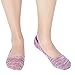 Toes Home Women 5 Pairs Low Cut No Show Socks Non Slip Candy Color Boat Socks