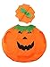 Adult Halloween 2PC Pumpkin Costume Funny Cosplay Party Clothes Orange