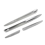 Kust Nst71108w Door Interior Anti-kicking Protective Trim (Pack of 4 Pieces of Chrome Plating Material Trims Fit for 2015/16 Honda Crv)