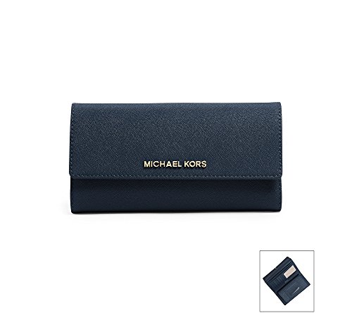 michael kors leather checkbook cover