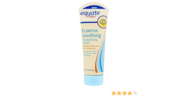 equate eczema soothing moisturizing cream