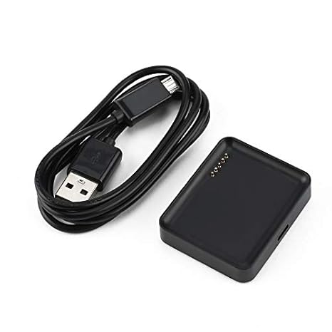 Smartwatch Negro Base de Carga para LG LG-W10 G Reloj R W100 ...