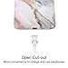 Imikoko iPhone Xs Max Case, iPhone Xs Max Marble Case, Matte Finish Slim Soft Flexible TPU Marble Pattern Cover for Apple iPhone Xs Max 6.5