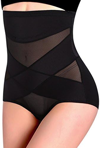 Women's Tummy Control Shapewear, Hi-Waist Seamless Firm Body Shaper Butt Lifter Bodysuit Shapewear