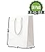 White Kraft Paper Gift Bags Bulk with Rope Handles [ Ideal for Shopping, Packaging, Retail, Party, Craft, Gifts, Wedding, Recycled, Business, Goody and Merchandise Bag] (50 Count)