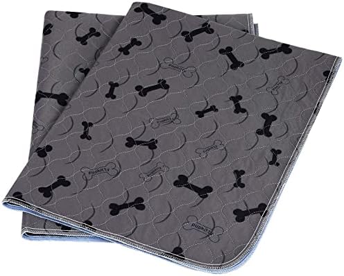 JdPet Washable Dog Pee Pads +Free Grooming Gloves,Non Slip Dog - Main Image