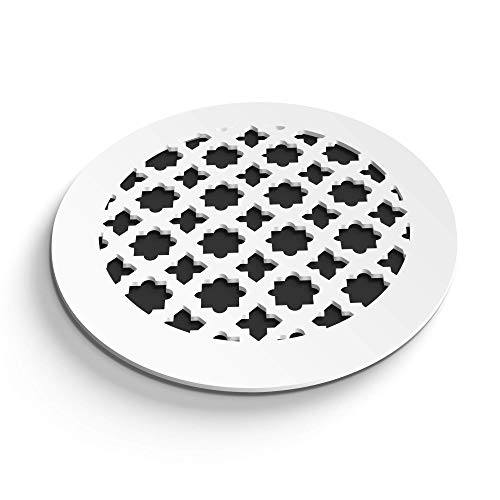 Saba Air Vent Cover Grille Acrylic Plexiglass 10" Round Duct Opening