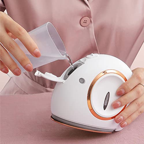 Handheld Steam Iron for Clothes Portable Dry Wet Dual Use Garment Steamer Electric Ironing Machine for Household Travel Use