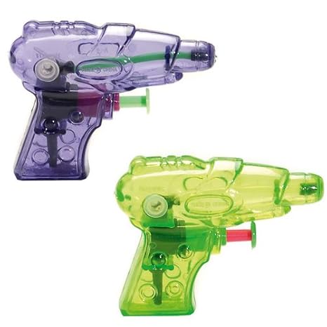 Cofalu 147 Jeu De Plein Air Mini Pistolet à Eau 10 Cm Couleur Assortie