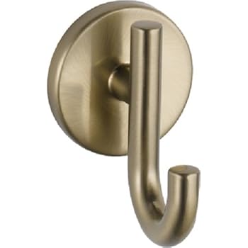 Delta Faucet Bathroom Accessories 75935-CZ Trinsic Towel Hook, Champagne Bronze