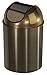 Umbra, Bronze Mezzo Swing-Top Waste Can, 2.5-Gallon (10 L) primary