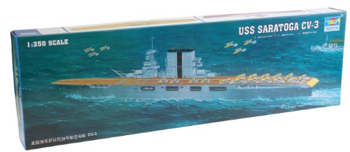 Trumpeter 1/350 USS Saratoga CV3 Aircraft Carrier Model Kit