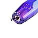 EZAUTOWRAP Shift Knob Stick Crystal Transparent Bubble Purple Blue Throw Gear Shifter 15cm