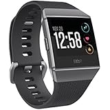 Fitbit Ionic Smartwatch, Charcoal/Smoke Gray, One Size (S &amp; L Bands Included)