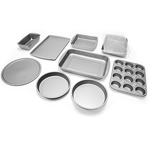 Click Here to See More Images BakerEze 10 Piece Bakeware Set