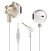 Teleson Universal 3.5mm Stereo In-Ear Headphone (MK901) - Gold
