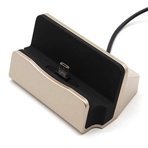Square Card Reader Charger Dock, Boomba Charging Station Compatible with Square Card Reader (Gold)