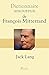 Dictionnaire amoureux de Francois Mitterrand (French Edition) by 