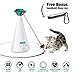 Ruff 'n Ruffus Automatic Laser Cat Toy + Free Bonus 3-in-1 Chase Toy | Interactive Cat Chase Toy | 3 Rotating Modes | Auto Shut-Off | AA Battery Operated | Kitten/Cat Owner’s Gift Idea