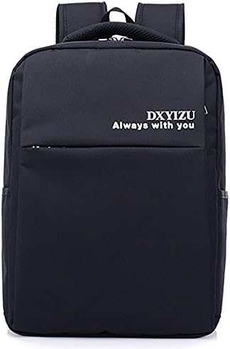 Mina Tie Laptop Backpack For Computer Backpacks Male Day pack Women Travel Bag (Black)
