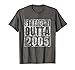 Straight Outta 2005 Gifts for 17 Year Old Male Boys Girls T-Shirt