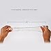 Condom Extender, James Love Crystal Soft Penis Extender Enlarger Sleeve Condom Sexual Delay Ejaculation Toy for Men (Lengthen 70MM) (Clear)
