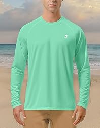 Roadbox Mens UPF 50+ Long Sleeve SPF Diving Rash
