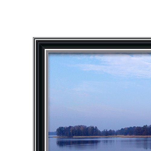 11x17 Poster Picture Frame Black Legal Sized Paper to Display 11x17 inch (Without Mat) Memorabilia, Certificates, Awards, Medals and Photos Wall Mounting Frame P8H