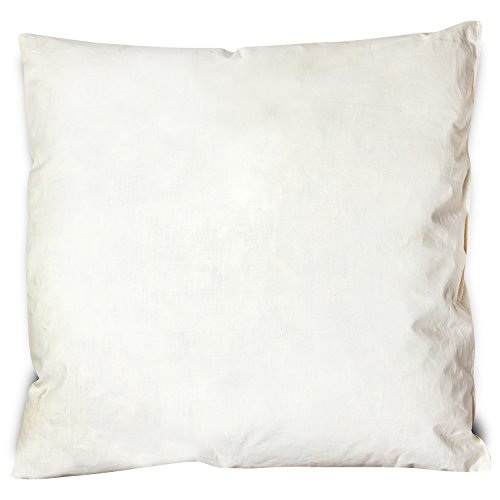1 X Home Fashion Feather Cushion 50 X 50 Cm 100 Cotton