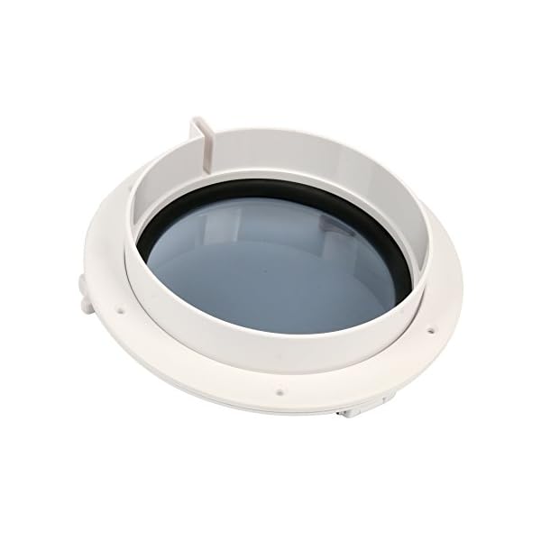 Amarine-made-Boat-Yacht-Round-Opening-Portlight-Porthole-10-Replacement-Window-Port-Hole-ABS-White-Tempered-Glass-Marineboatrv-Portlight-Hatch