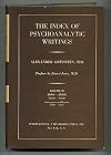 The Index of Psychoanalytic Writings: Volume IV, Rows-Zweig (28534-37029), Anonymous, and Reports (37030-37121)