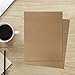 60 Kraft Paper - Brown Stationery Paper - Brown Craft Paper for Arts and Craft, Drawing, D.I.Y. Projects- Letter Size Kraft Paper - Laser & Inkjet Printer Compatible - 8.5 x 11 Inches