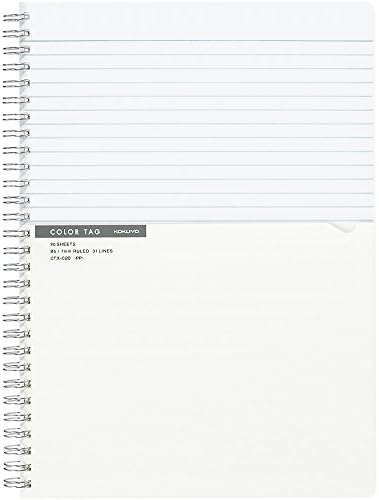 コクヨ ノート リングノート カラータグ Bi Color セミb5 ホワイト Ctス Ct B00o0ft7hi 165円 人気海外一番 100 品質保証 全品送料無料 即日出荷 Sale開催中