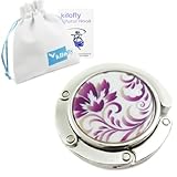 kilofly Purse Hook **8 choices** - Foldable - Michiko, with kilofly Pouch