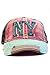 New York 1625 Vintage Baseball Cap (6 Styles Available) (Pink/Blue/Brown) One Size