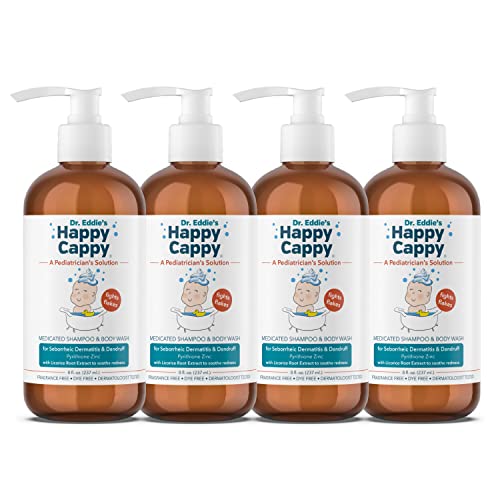Happy Cappy Dr. Eddie’s Medicated Shampoo For Children, Treats Dandruff