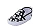 JTC Baby Crawl Crib Skull Printed Slip- On Leisure Single Shoes (Length:Approx 5'', Black)