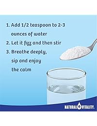 Natural Vitality Natural Calm Magnesium Anti Stress, Organic, 3704, 16 onza, N/A, 1